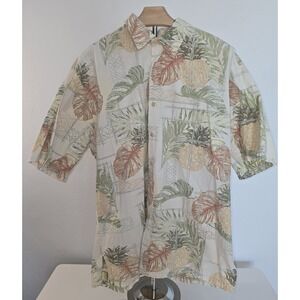 COOKE STREET Honolulu Men's Short Sleeve Floral Shirt Beach Hawaiian‎ -390